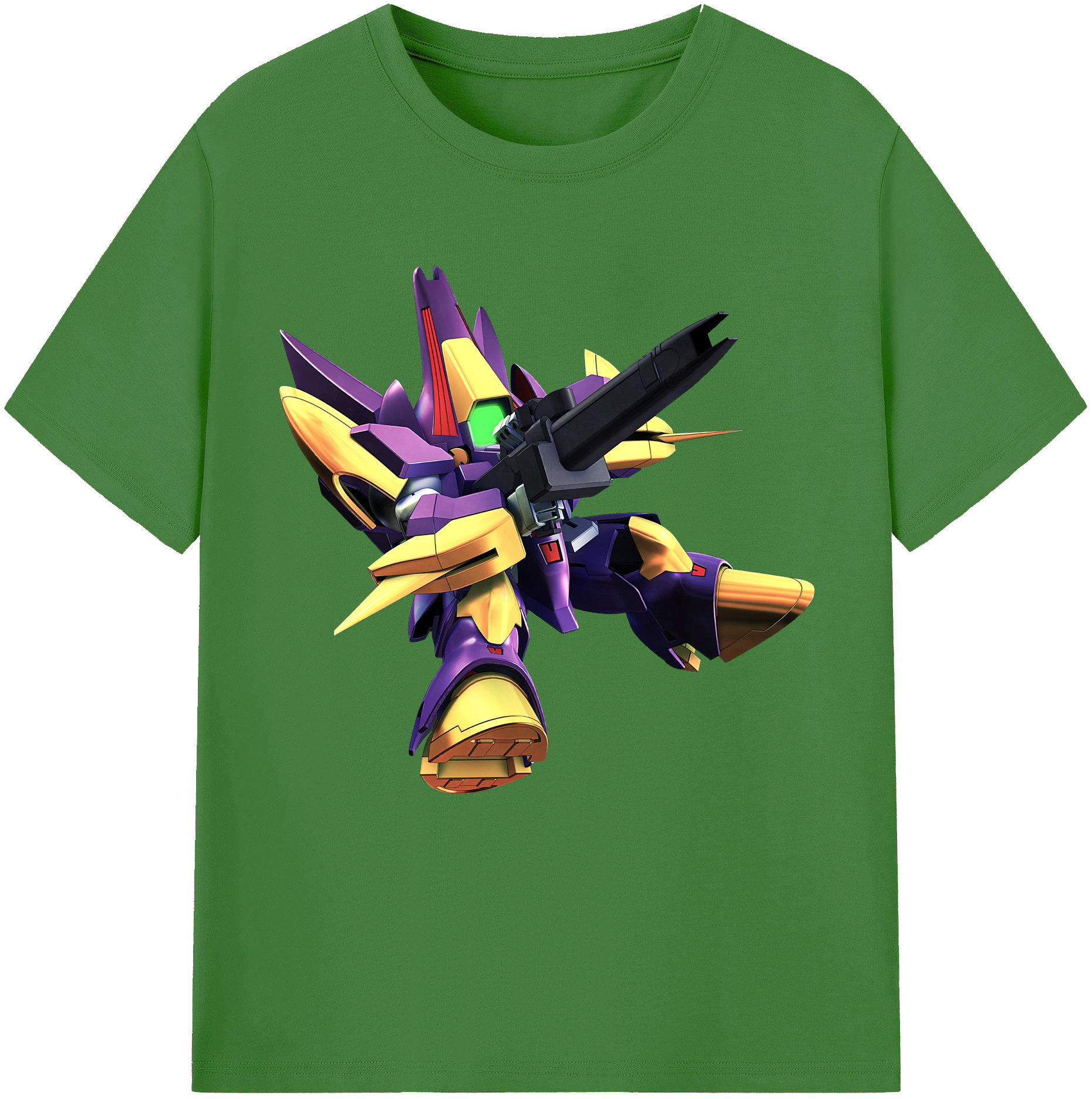 （画像用） 機動戦士ガンダム Mobile Suit Gundam レディースカジュアルプリントTシャツ（綿100％）